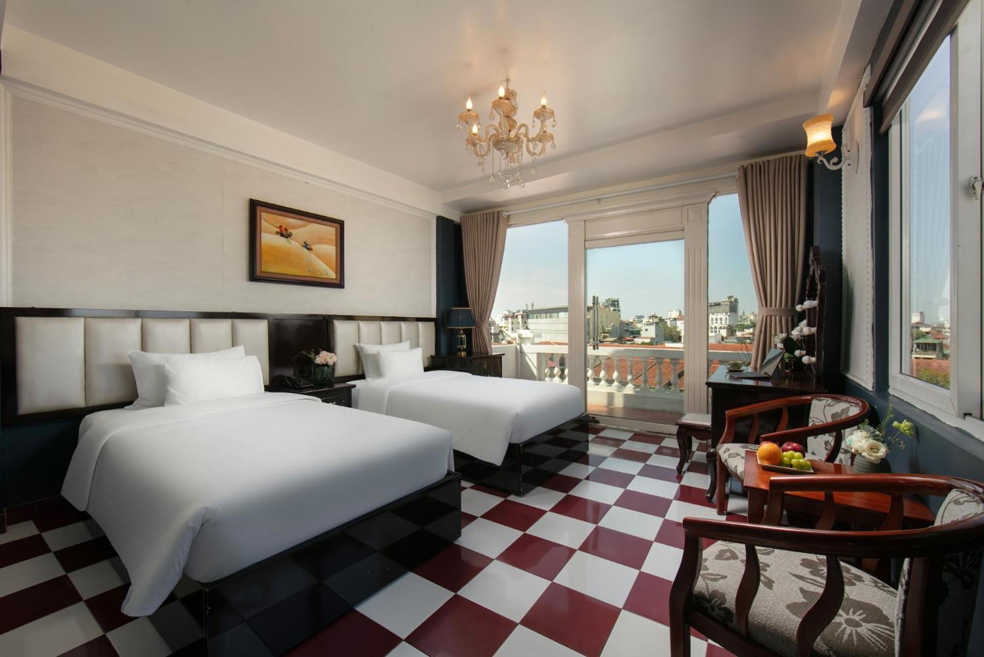 Delica Premium Hotel Hanoi Bagian luar foto
