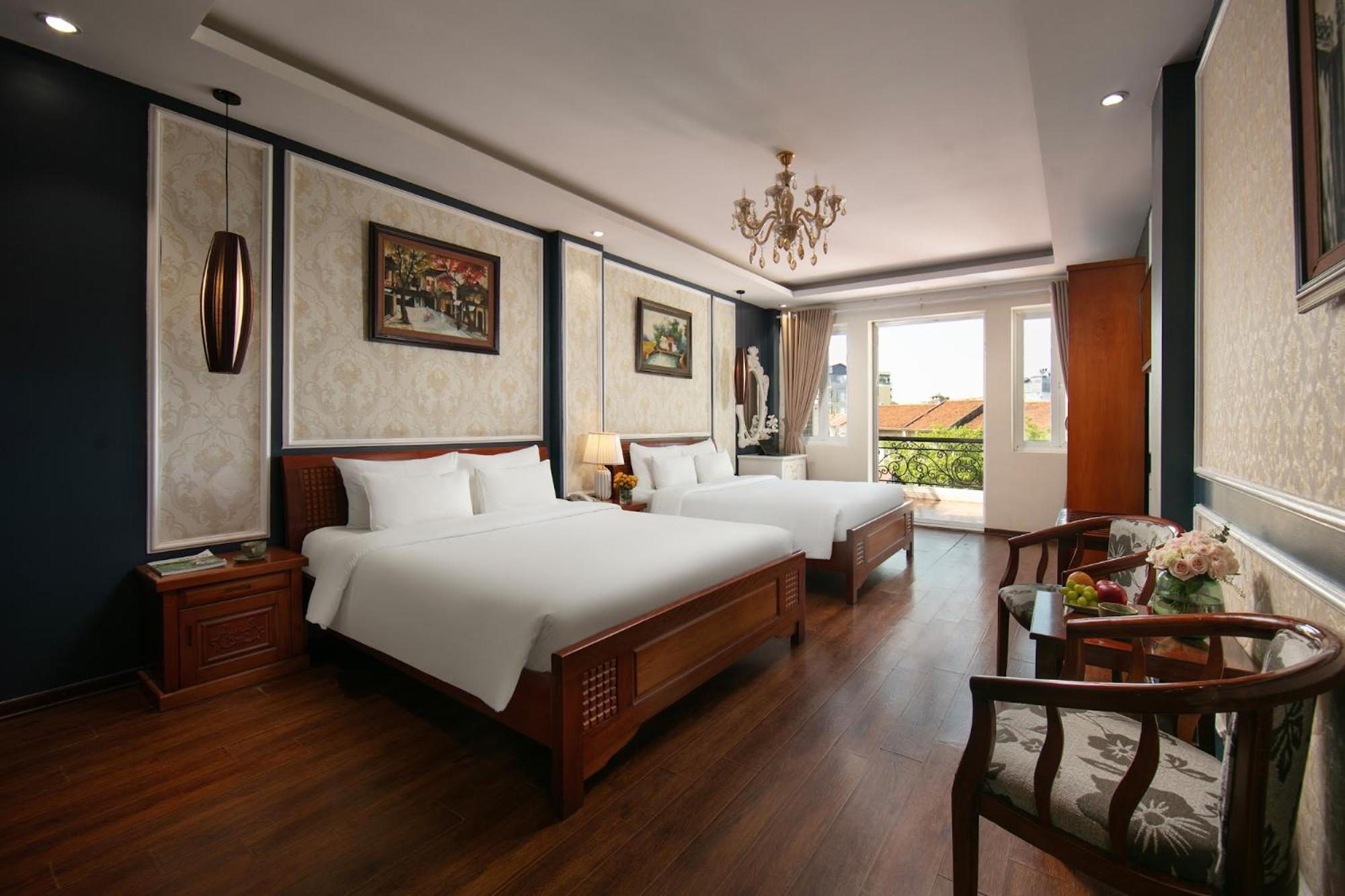 Delica Premium Hotel Hanoi Bagian luar foto